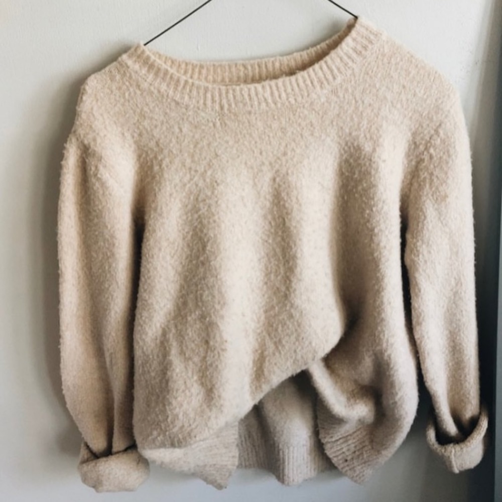 Blush pink sweater